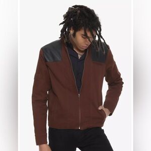Her Universe Star Wars Hans Solo Brown Black Jacket / Size: Medium
